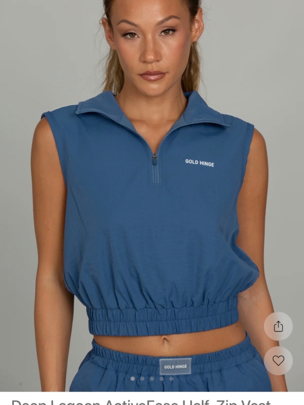Gold Hinge Vest